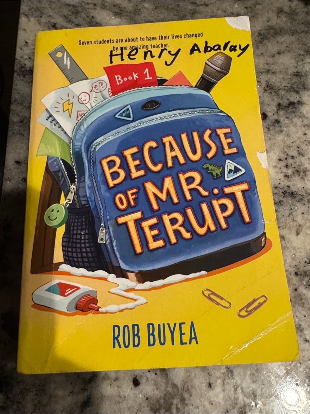 Because of Mr. Terupt. By: Rob Buyea. Paperback